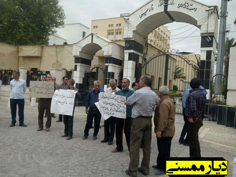 اعتراض کارگران کارخانه قند رستم به استانداری فارس کشیده شد